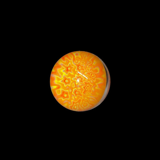 #9 "Mokumegane" Fefee Glass Marble (2024)