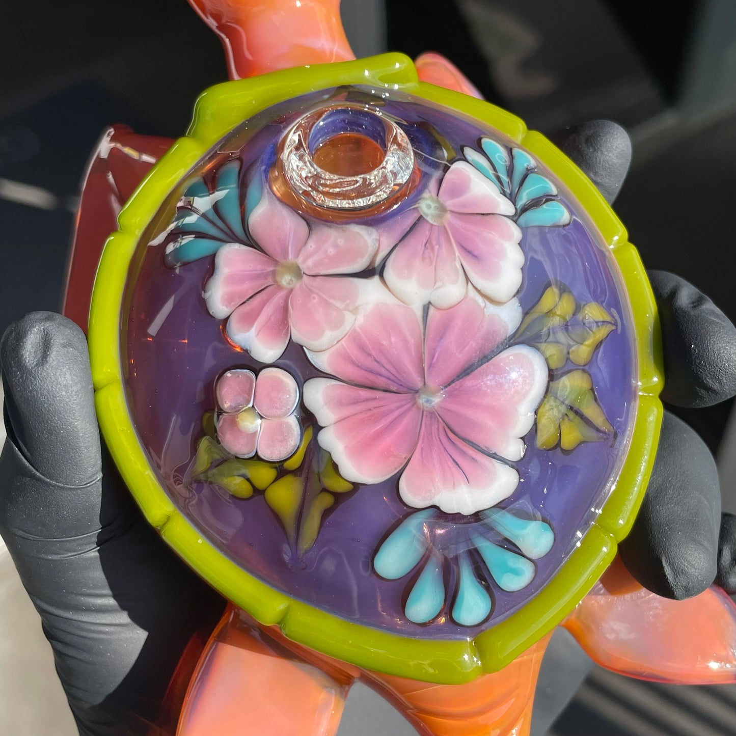 Collab Turtle Rig by Turtle Time x Sarita Glass
