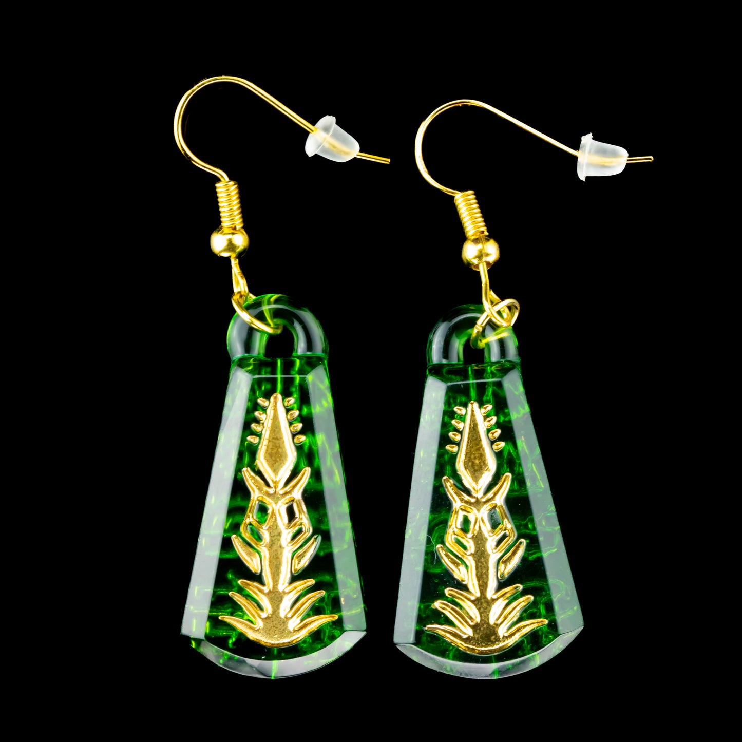Life Prevails Tablet Earrings by Green T (2024)