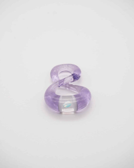 innovative glass pendant - Purple Mini Infinity Pendant by Nateylove