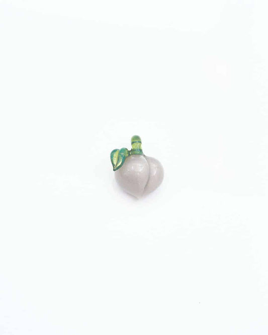 heady glass pendant - (35C) Gray/Purple CFL Peach Pendant by Gnarla Carla