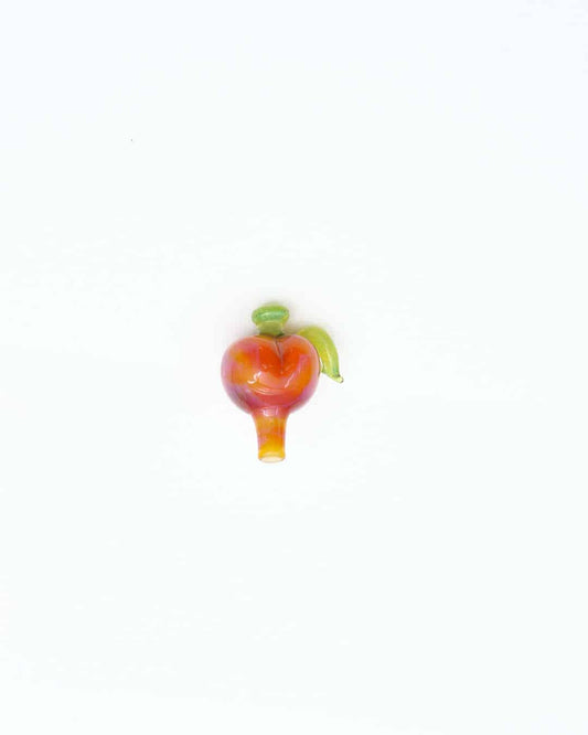 comfortable design of the Peach Bubble Carb Cap by Gnarla Carla