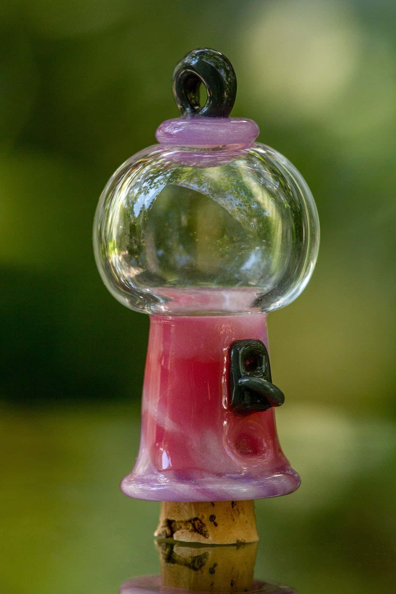 luxurious glass pendant - Meow Mix Gumball Pendant by Sakibomb