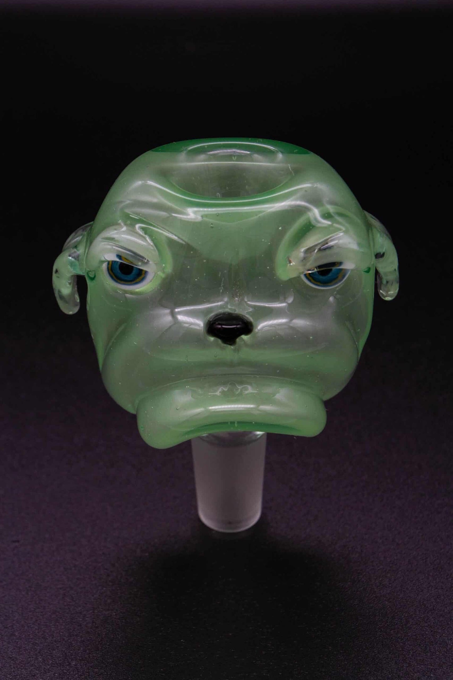 sophisticated art piece - Green Bullie Slide by Swanny