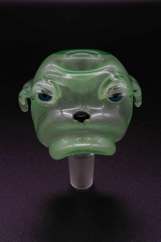 sophisticated art piece - Green Bullie Slide by Swanny