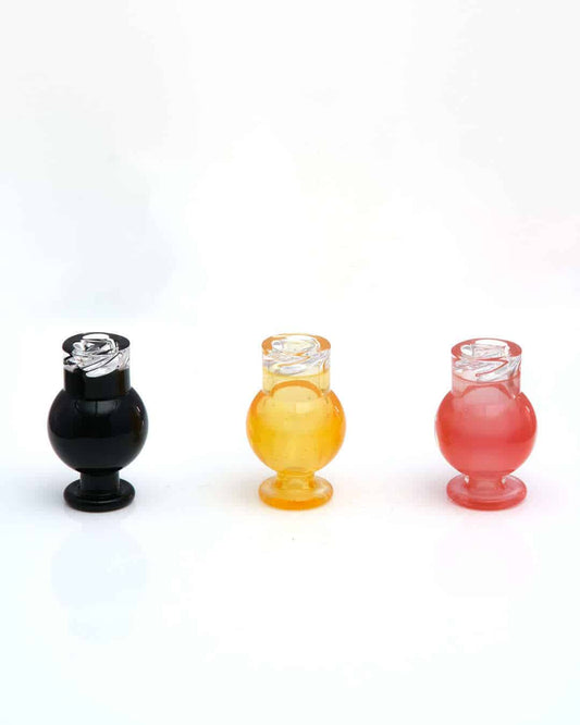 comfortable design of the 25mm Color Bubble Spinner Carb Cap: Bradley Miller