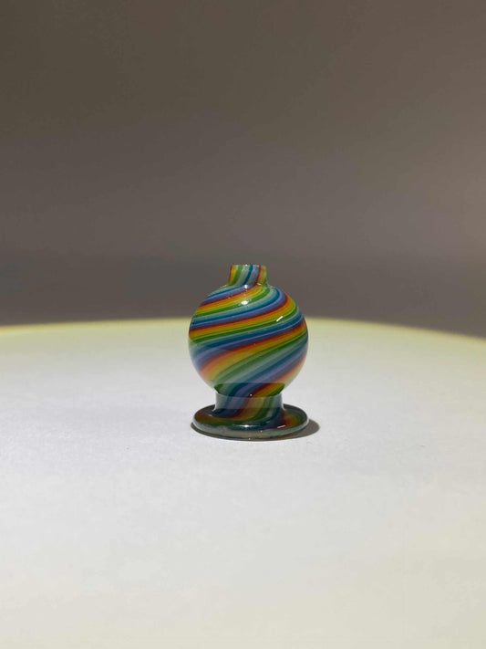 unique design of the Bradley Miller Puffco Peak Line Work Carb Cap