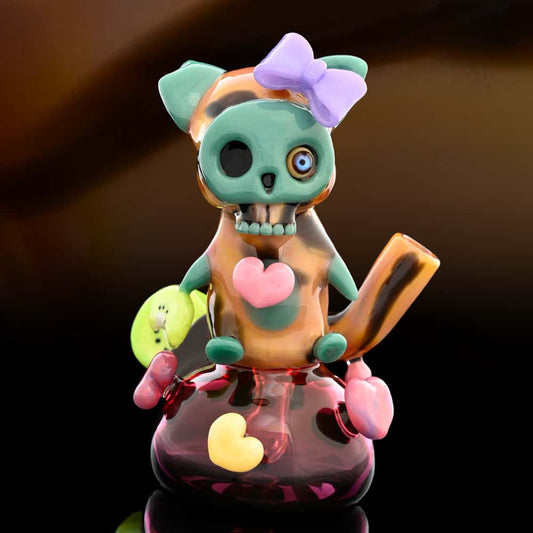 luxurious design of the Sakibomb x Aquariust Collab Skull Chappy Rig