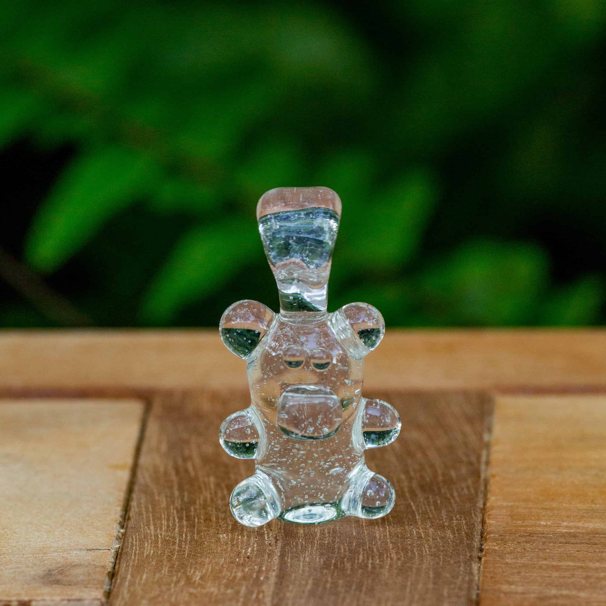 innovative glass pendant - Blu V UV Heady Bear Pendant by Alexander the Great