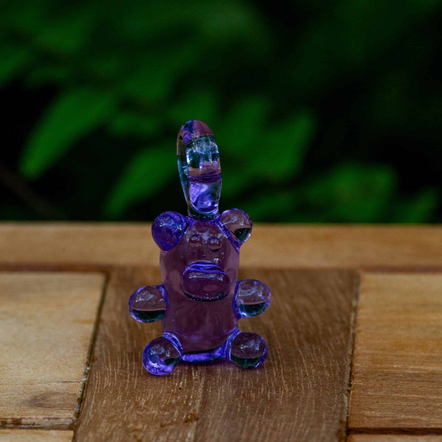 luxurious glass pendant - Gemini CFL Heady Bear Pendant by Alexander the Great