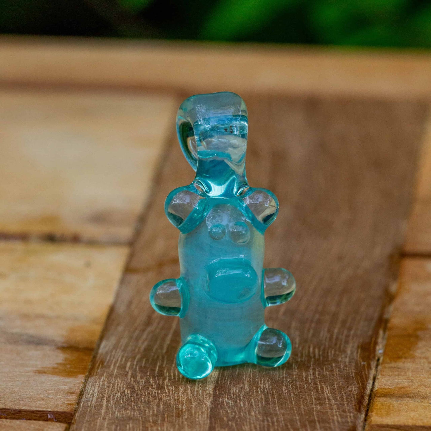 exquisite glass pendant - Zen Heady Bear Pendant by Alexander the Great