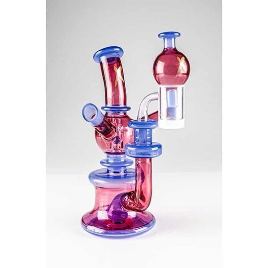 heady design of the Color Xhalerator Rig (w/ Case & Carb Cap) by Robert Mickelsen