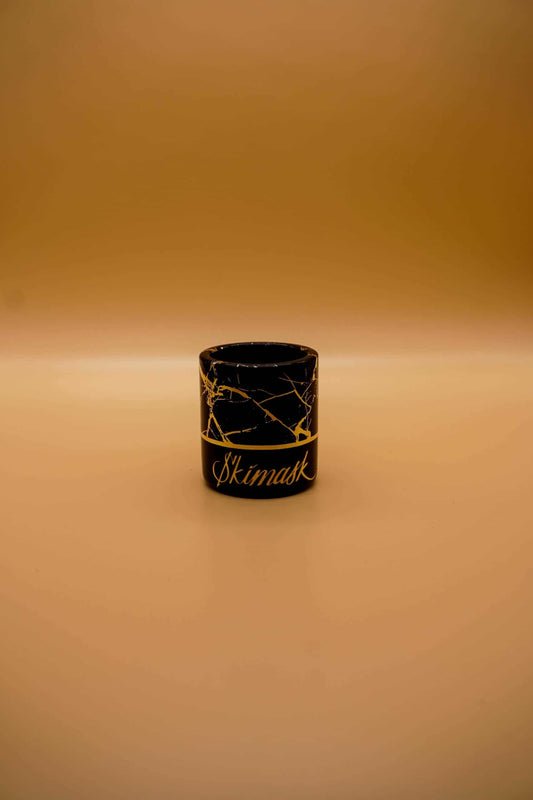 meticulously crafted art piece - Q Tip Holder by Ski Mask