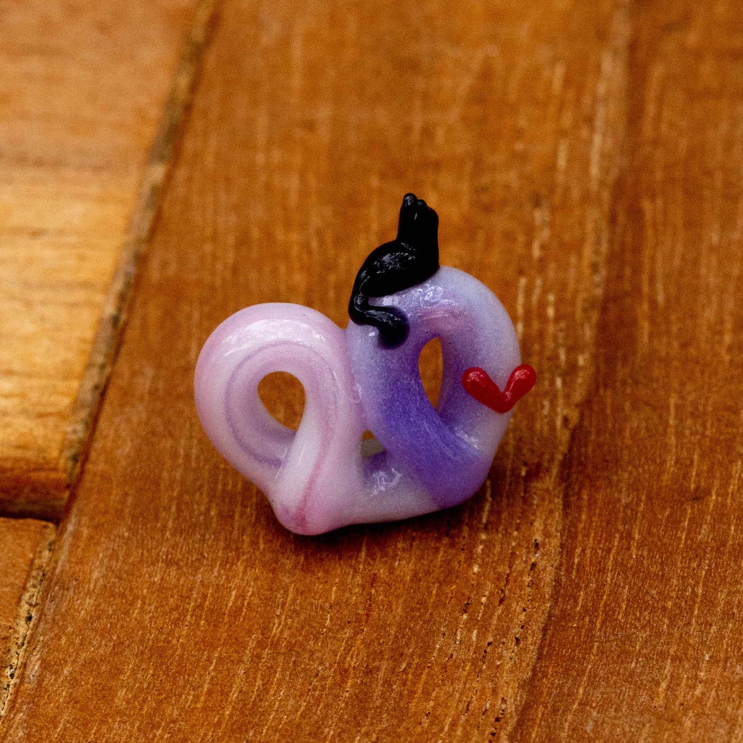 exquisite art piece - Meow Mix Pretzel w/ Tiny Cat by Sakibomb