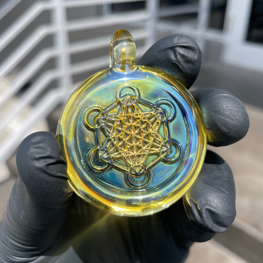 Metatron CFL Pendant by Jolex