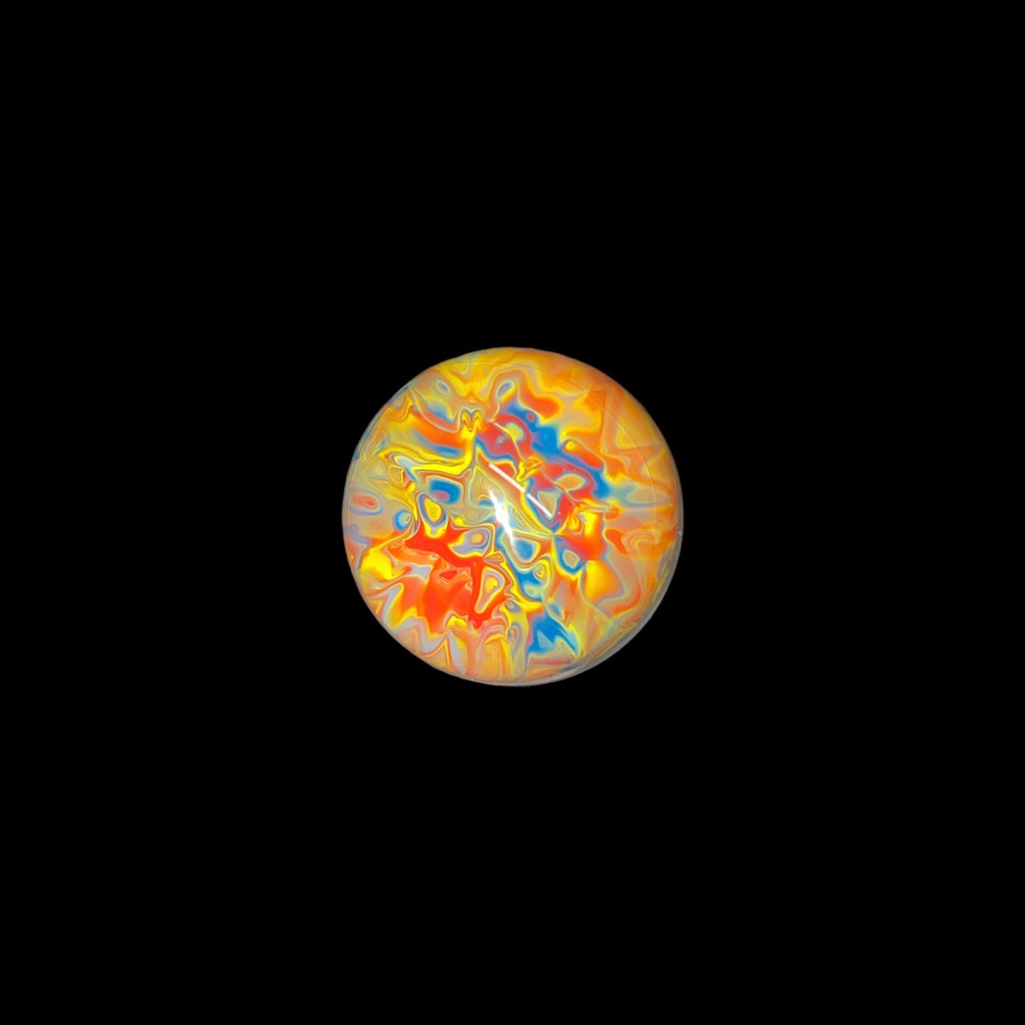 #13 "Mokumegane" Fefee Glass Marble (2024)