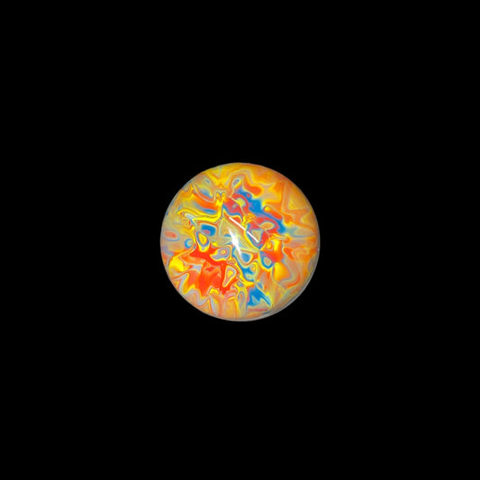#13 "Mokumegane" Fefee Glass Marble (2024)