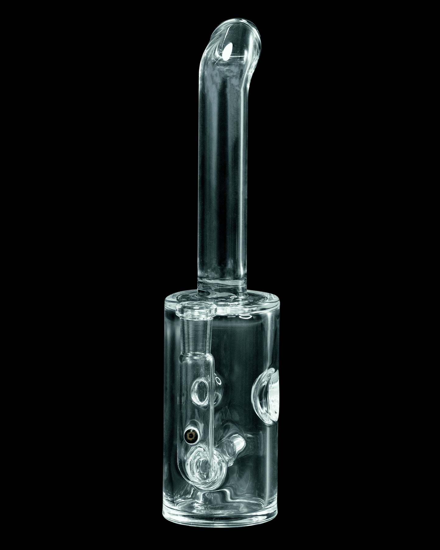 artisan-crafted art piece - Brown Eye Fizzer #2 by JEBB Glass