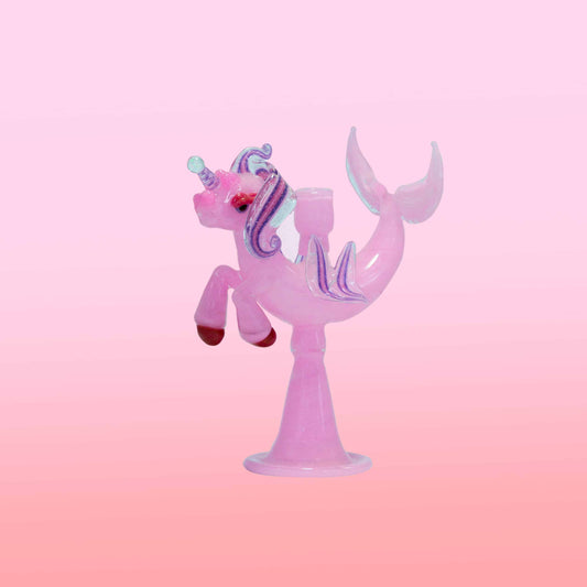 exquisite design of the Hippocampus 10mm Male Rig by Amy Likes Fire