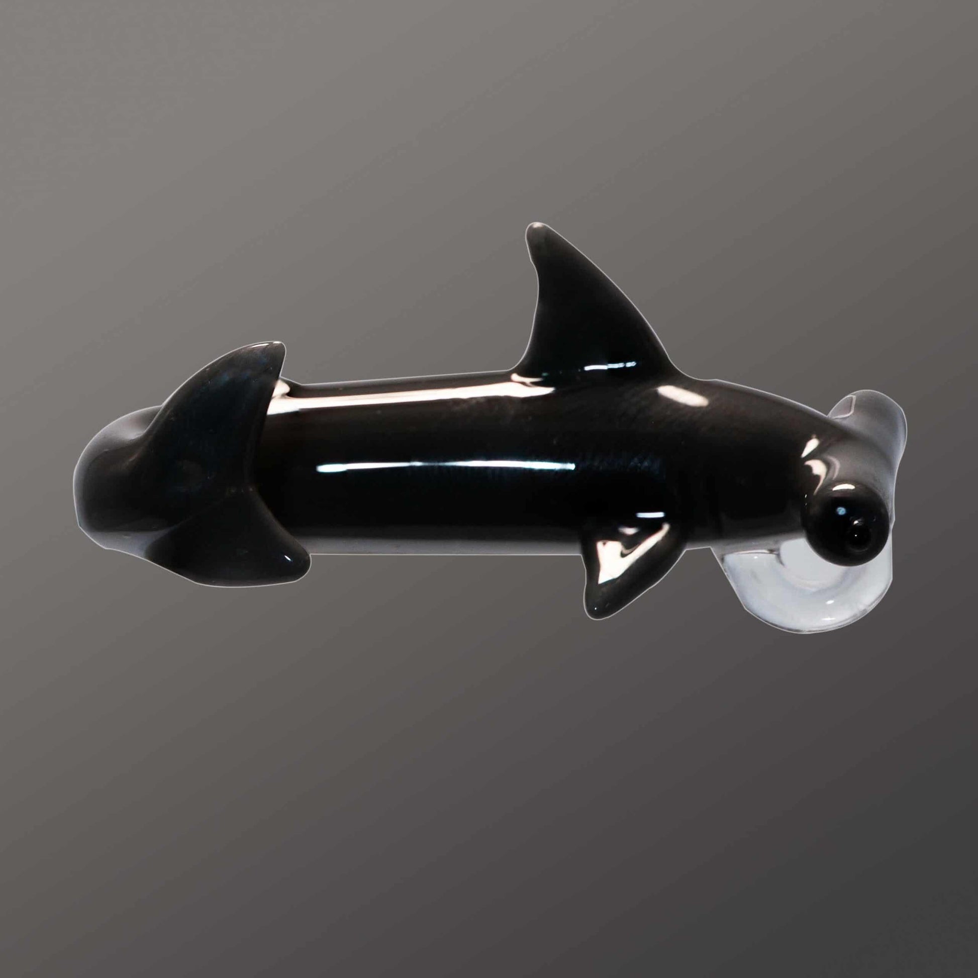hand-blown glass pendant - Hammerhead Pendant by Burtoni