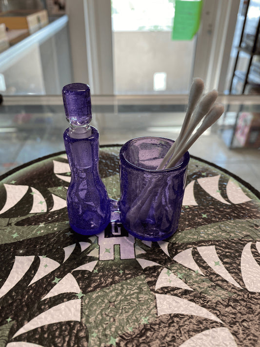 luxurious art piece - Purple Lollipop Terp Station by Alexander the Great