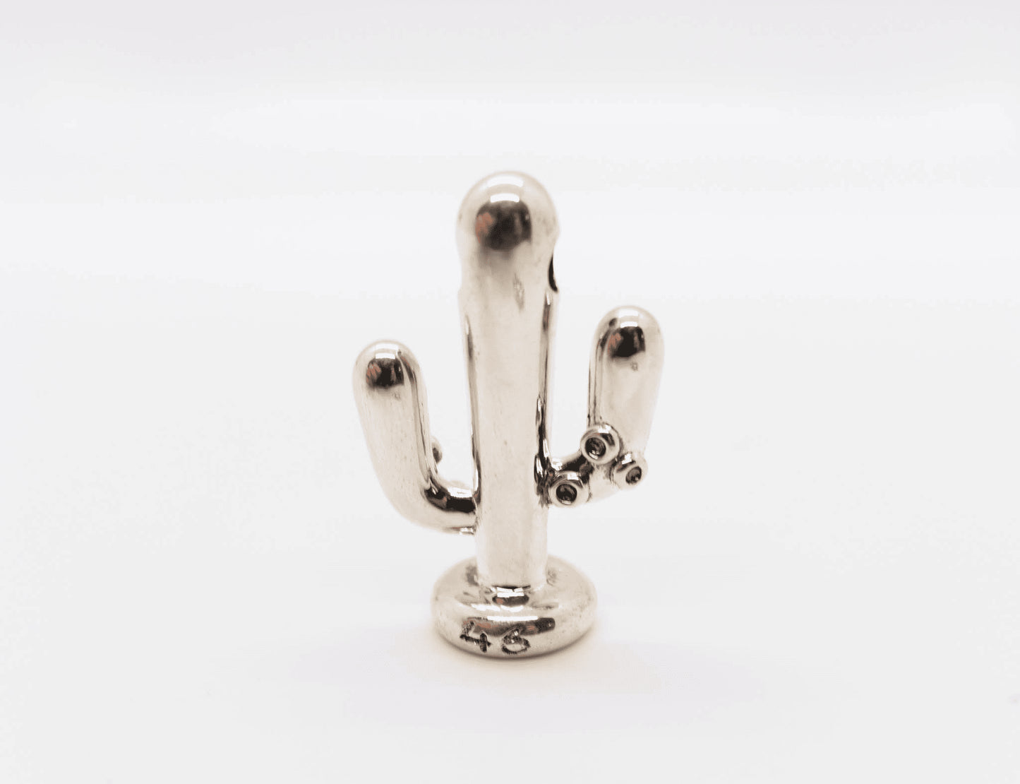 innovative glass pendant - Kuhns x Darby Cactus Solid Silver Collab Pendant