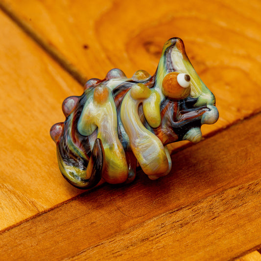 sophisticated glass pendant - Chameleon Pendant (C) by Willy That Glass Guy