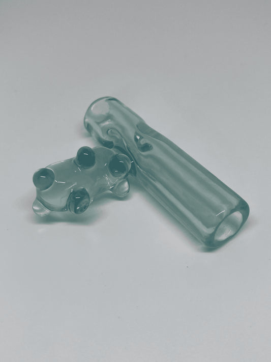 innovative art piece - Heady Bear Tip (K) by Alexander The Great Glass