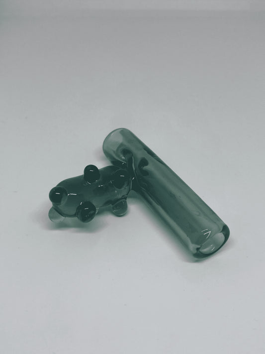 exquisite art piece - Heady Bear Tip (H) by Alexander The Great Glass