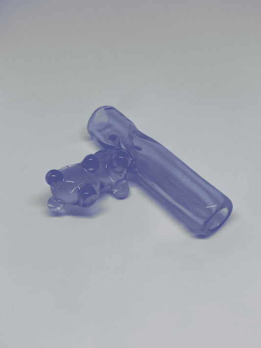 artisan-crafted art piece - Heady Bear Tip (M) by Alexander The Great Glass