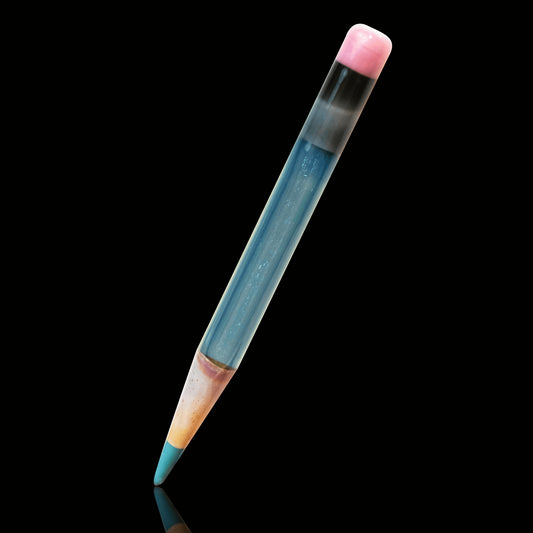 sophisticated art piece - (DO NOT ACTIVATE) Pencil (E) by Alex Ubatuba x Sherbet Glass