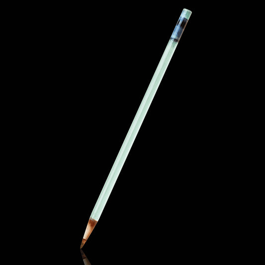 artisan-crafted art piece - Extra Long CFL Pencil by Sherbet Glass