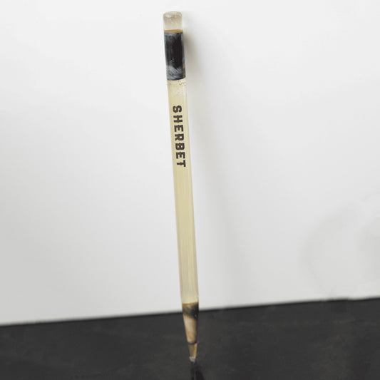 exquisite art piece - Labeled Pencil (A) by Sherbet Glass