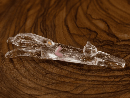 sophisticated glass pendant - Dichro Hanging There Kitty Pendant (B) by Sakibomb (2021)