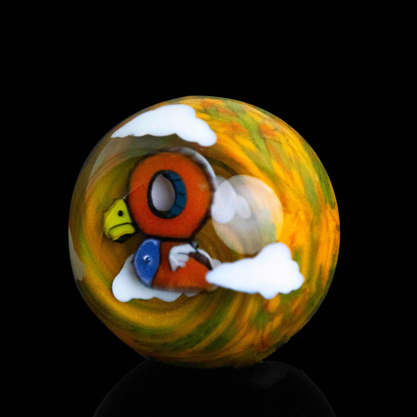 sophisticated art piece - Burdling Marble by Crunklestein x CalM (2021)