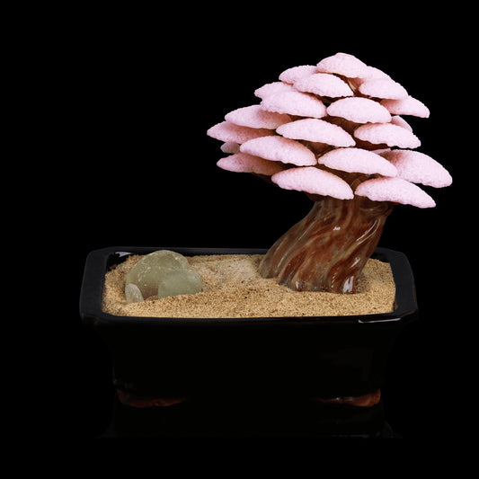 heady art piece - Sakura Bonsai Tree (Sakura #2, Bonsai #46) by Bubbles the Butcher