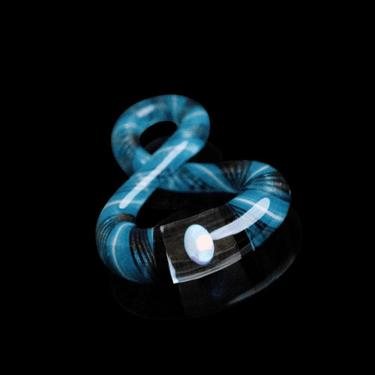meticulously crafted glass pendant - Mini Infinity Pendant by NateyLove & Blueberry503 (2021)