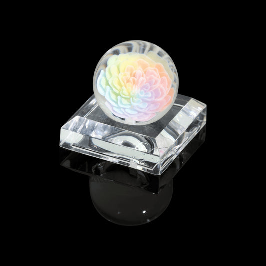 artisan-crafted art piece - Glass Marble (E) by Glass Azu