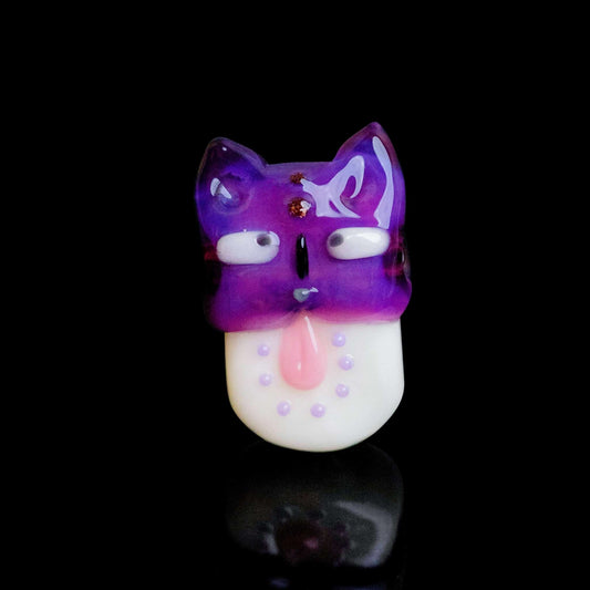 innovative glass pendant - Akanbeeko Pendant (D) by Sakibomb (2022 Drop)