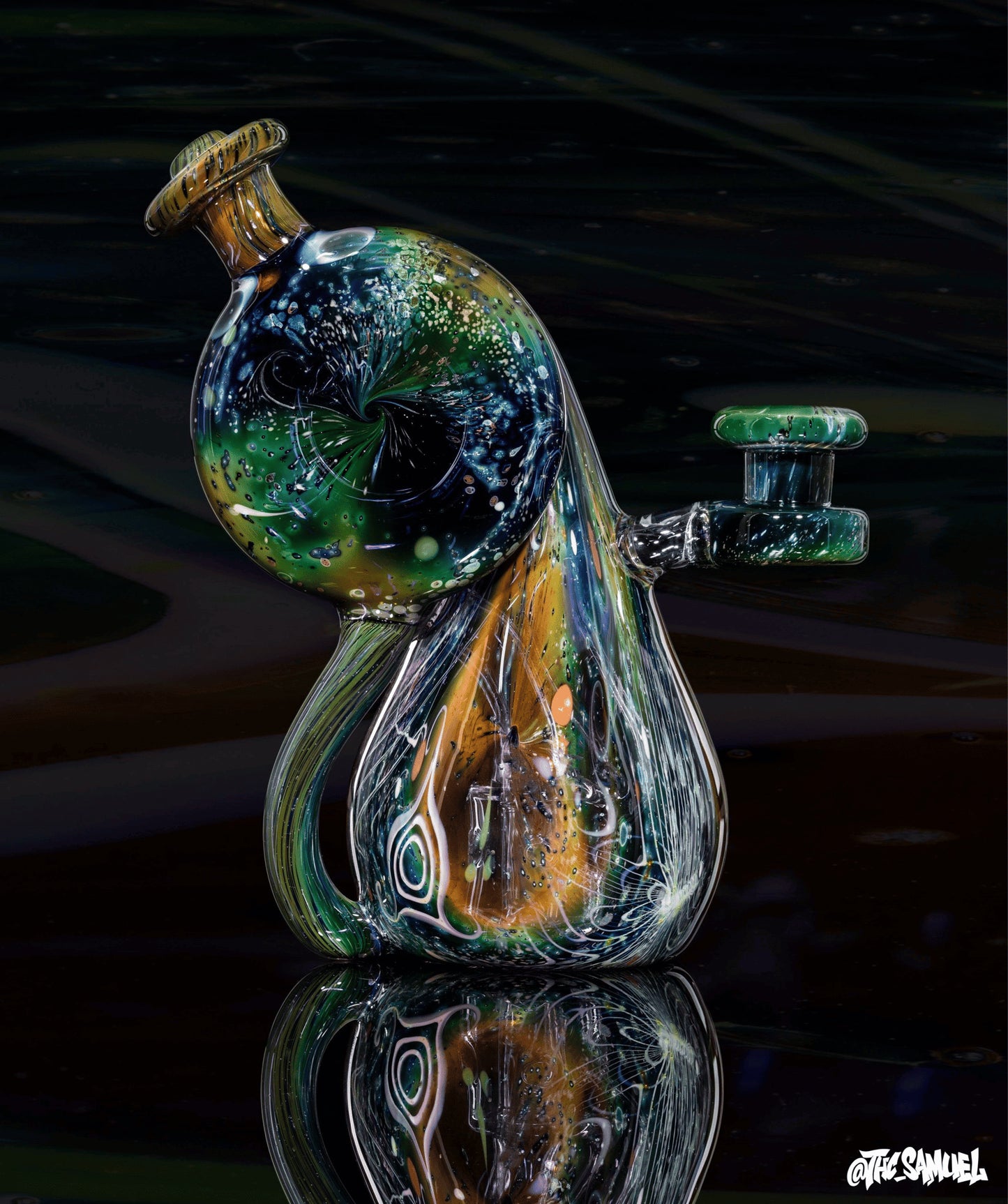 meticulously crafted art piece - IG4.0 Bottle by Earl Jr x Nathan (N8) Miers (2022 Drop)