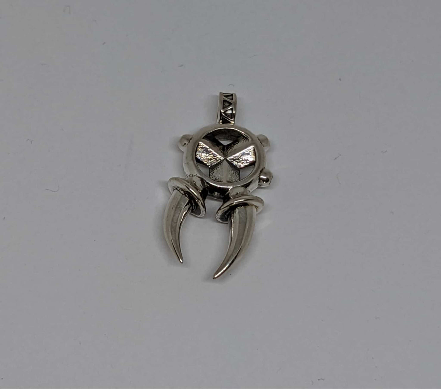 exquisite glass pendant - Kuhns x Alex Ubatuba Solid Silver Collab Pendant #1 (Glass Vegas 2021)