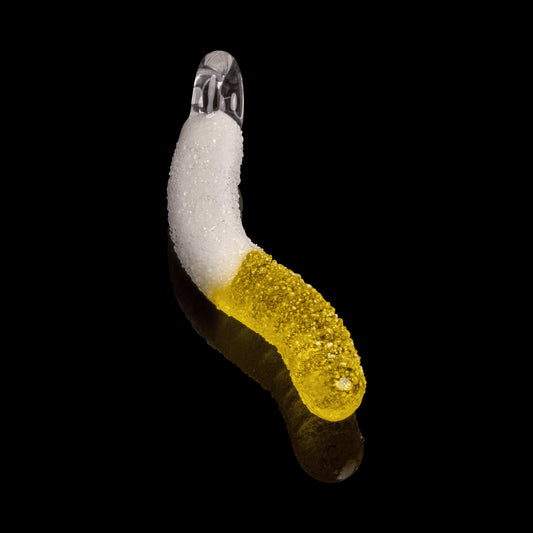 artisan-crafted glass pendant - Gummy Worm Pendant (D) by Emperial Glass (GV 2022)