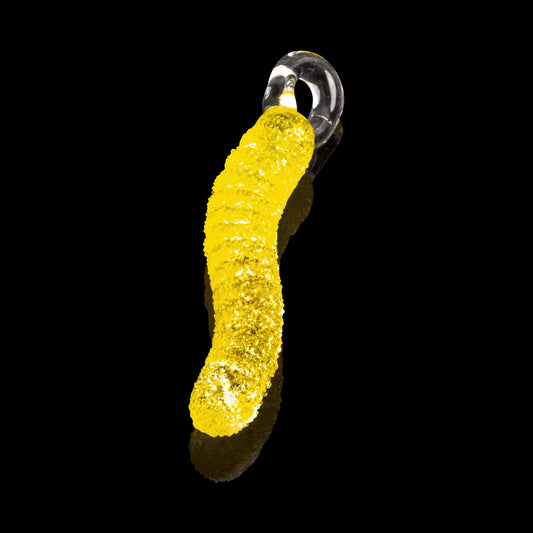 heady glass pendant - Gummy Worm Pendant (C) by Emperial Glass (GV 2022)