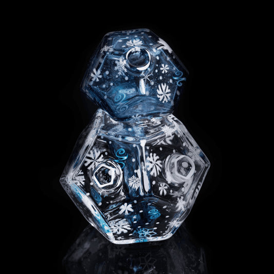 hand-blown art piece - Geo Traveler Collab Set by Chaka x Kuhns Glass (GV 2022)