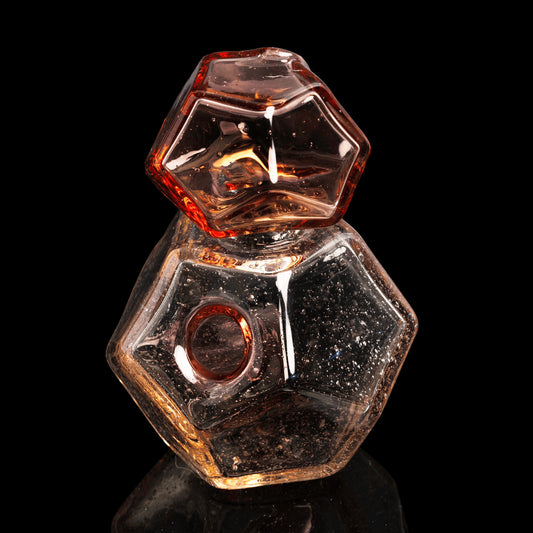 meticulously crafted art piece - Solo Geo Traveler Set (C) by Kuhns Glass (GV 2022)