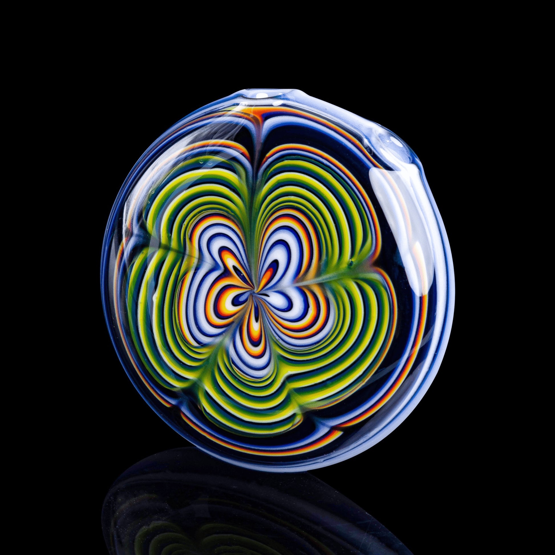 hand-blown glass pendant - Pendant (C) by Cameron Burns (2022 Drop)