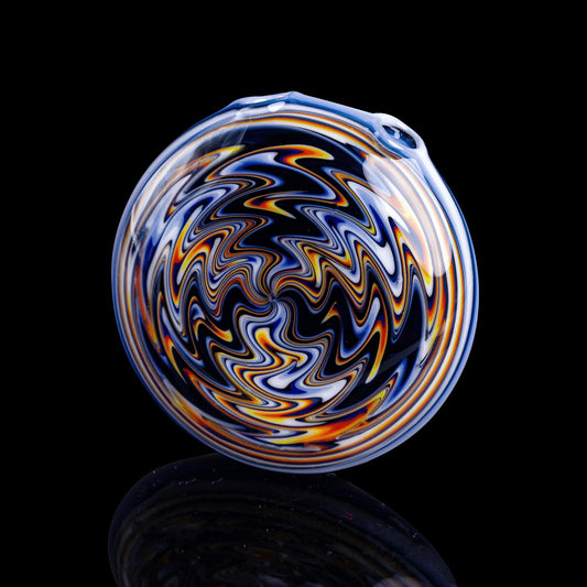 artisan-crafted glass pendant - Pendant (A) by Cameron Burns (2022 Drop)