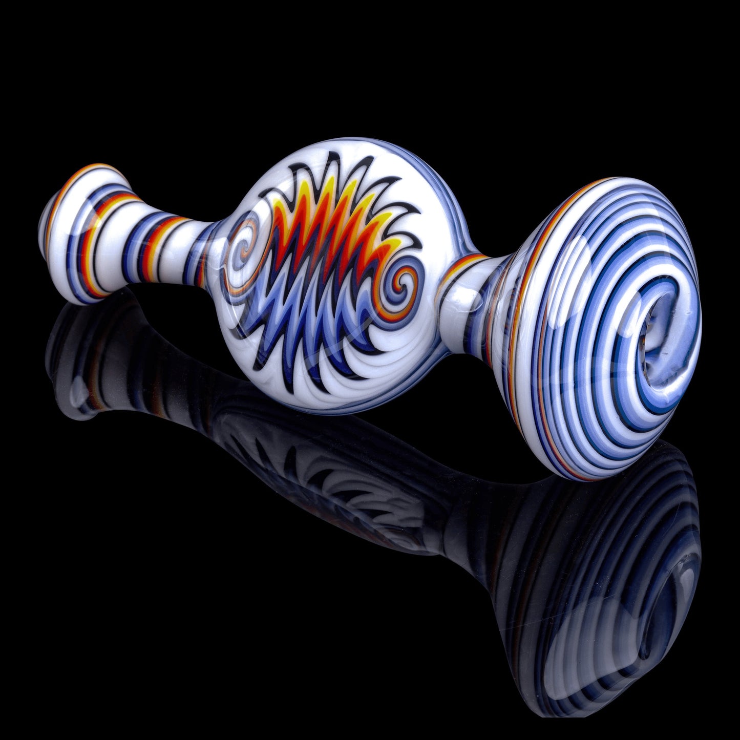 heady art piece - Chillum (A) by Cameron Burns (2022 Drop)