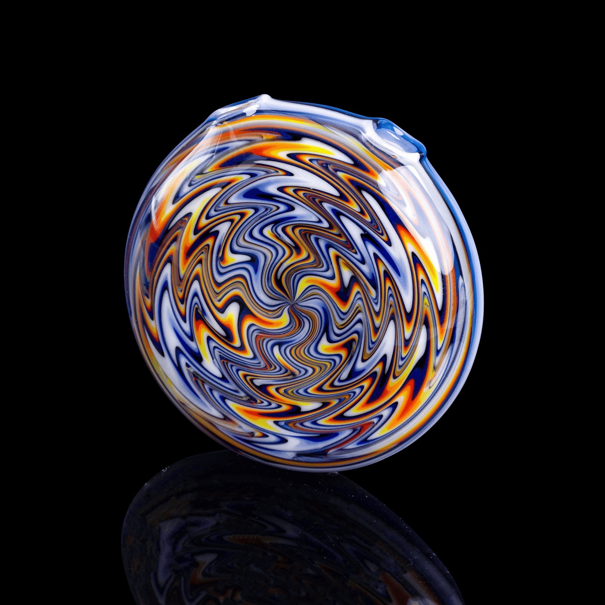 artisan-crafted glass pendant - Pendant (B) by Cameron Burns (2022 Drop)