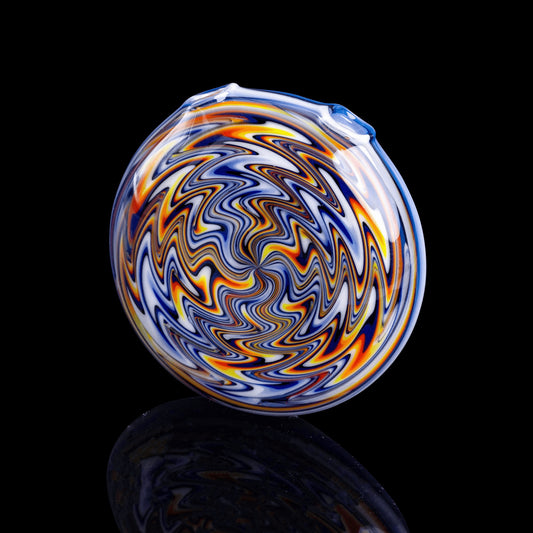artisan-crafted glass pendant - Pendant (B) by Cameron Burns (2022 Drop)